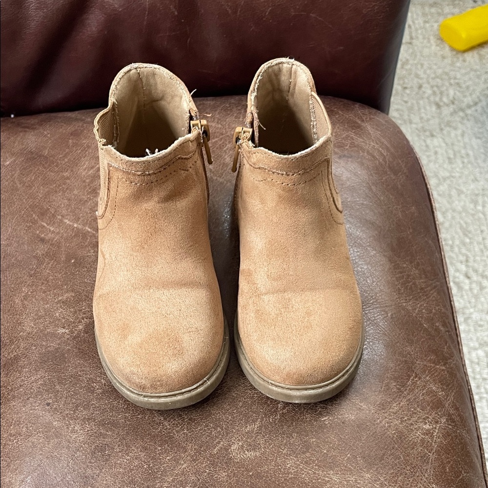 Tucker and Tate Kids Tan Ankle Boots